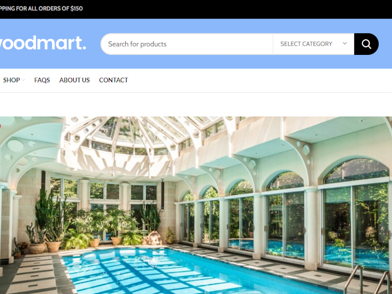Cover image for website by wordpress 