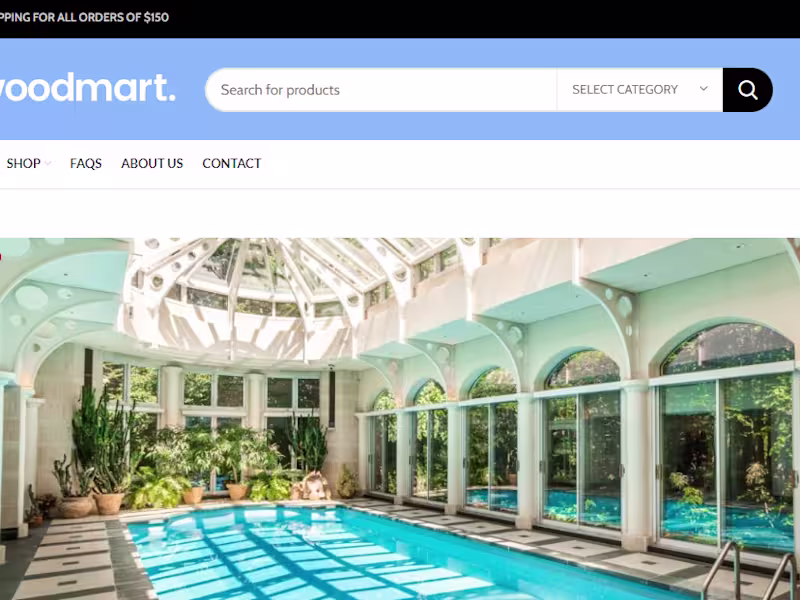 Cover image for website by wordpress