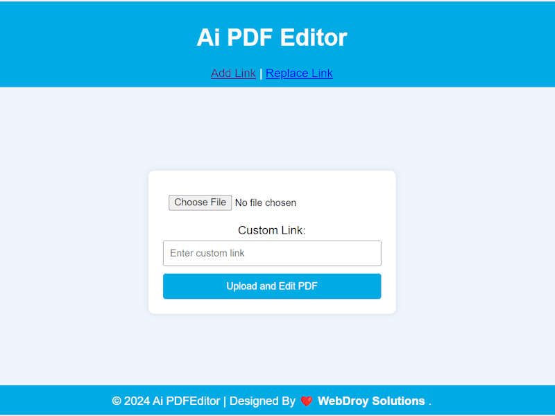 Cover image for Ai PDF Editor