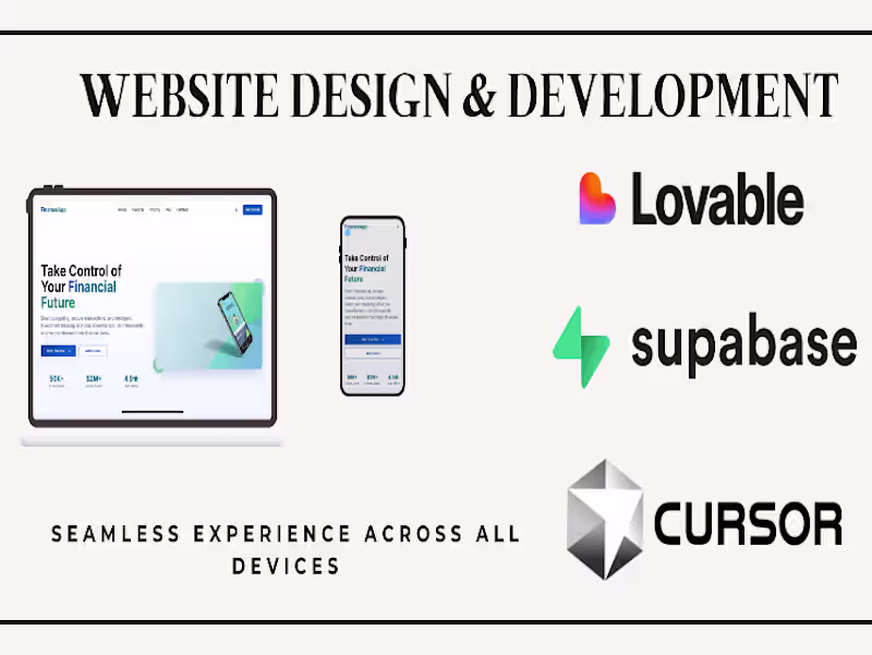 Cover image for Modern, Responsive Website Design for Startups & Businesses