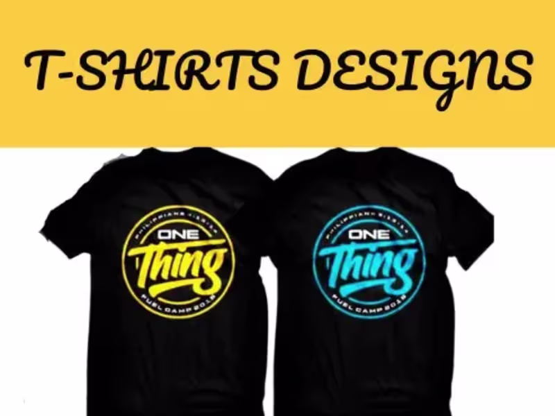 Cover image for I will design attractive tshirt or hat designs