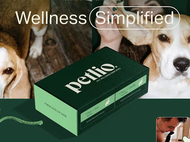 Cover image for 🐶 Petlio: Rebrand, Web & Packaging Design