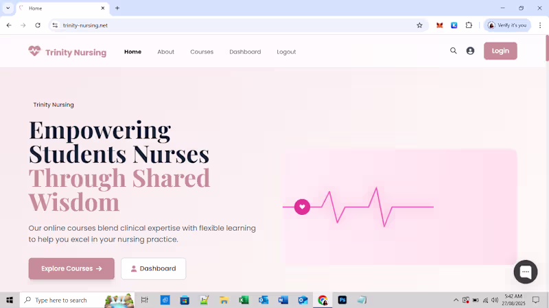 Cover image for ✨ About Trinity Nursing Trinity Nursing was built because ma...