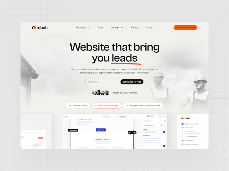 Cover image for Rebolt Marketing Platform Development