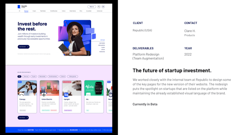 Cover image for The future of startup investment.