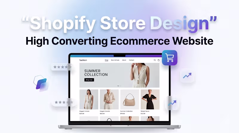 Cover image for I will design a high-converting Shopify store for your business