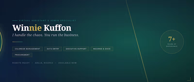 Cover image for Virtual Assistant & Admin support  for Founders & Startups