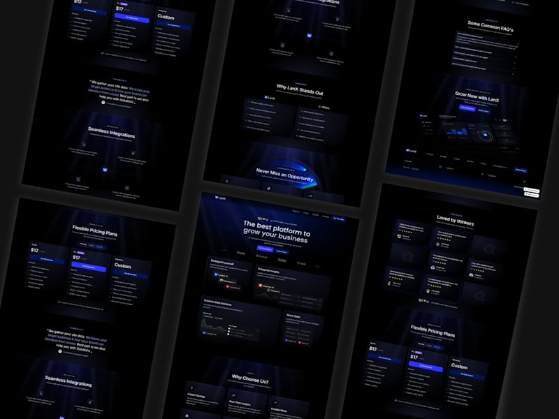 Cover image for SaaS Product Website Landing Page Design & Development