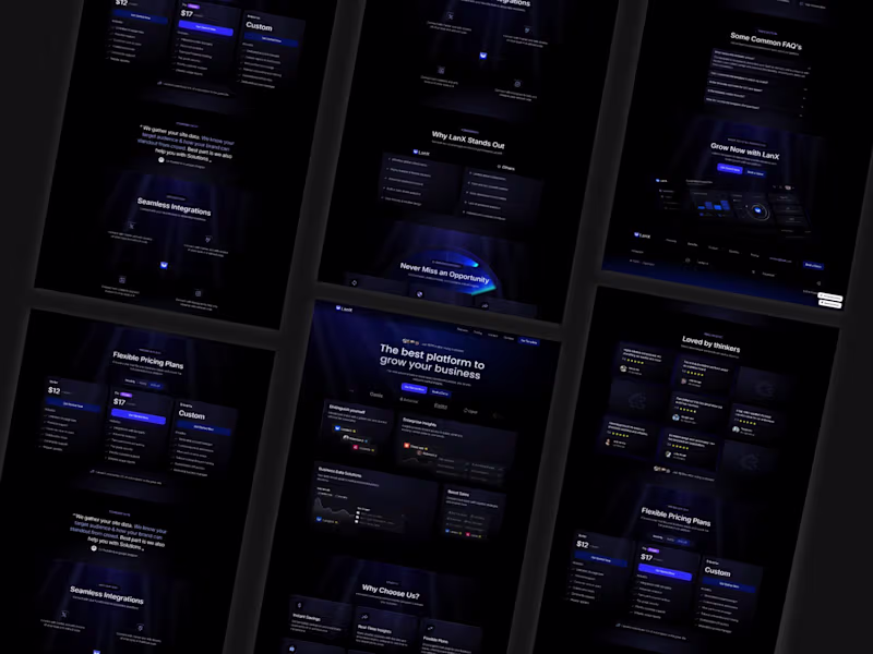 Cover image for SaaS Product Website Landing Page Design & Development