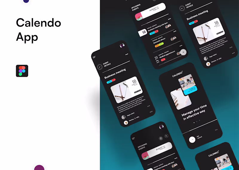 Cover image for CALENDO - Productivity APP
