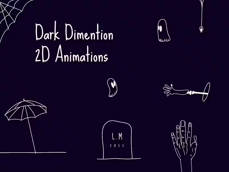 Cover image for Dark Dimension 2D Animations on Behance