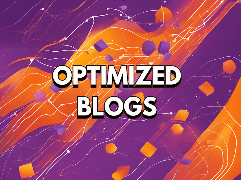 Cover image for Engaging Optimized Blogs