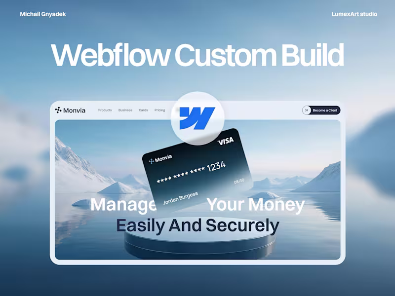Cover image for Webflow Custom Build