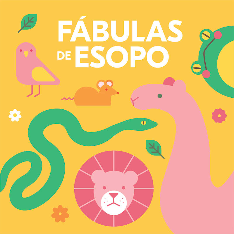 Cover image for Children's book - Aesop's Fables (Fábulas de Esopo