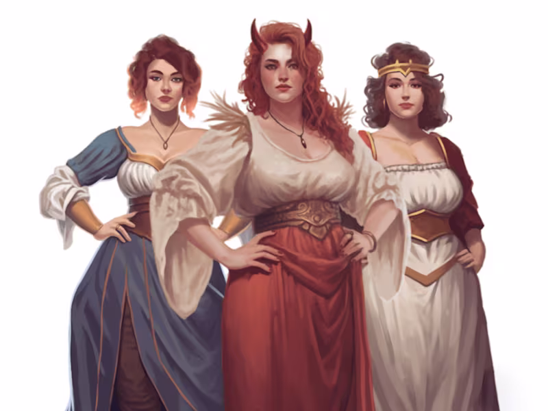 Cover image for I'll design your game, DnD or book characters!