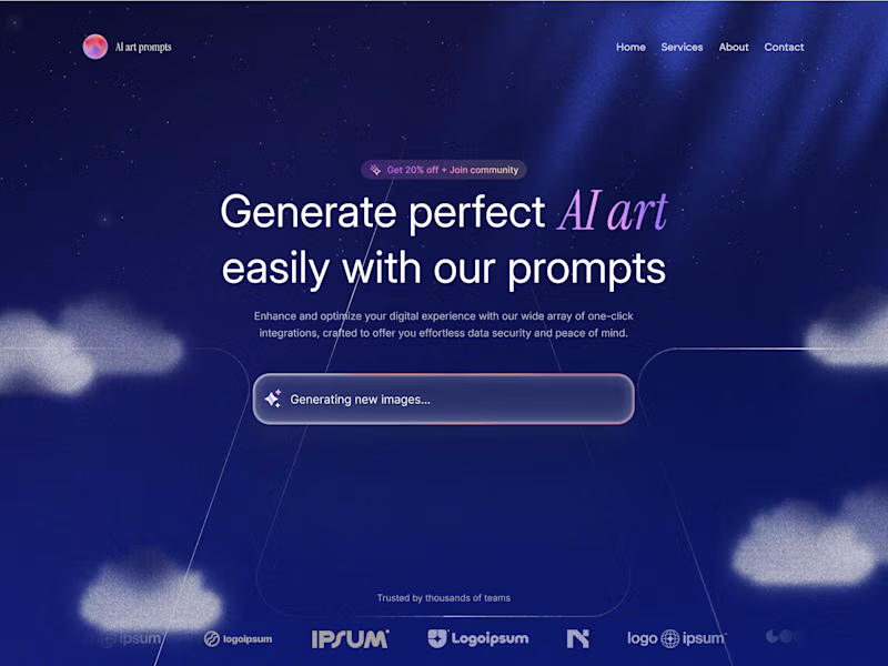 Cover image for Website for your startup!