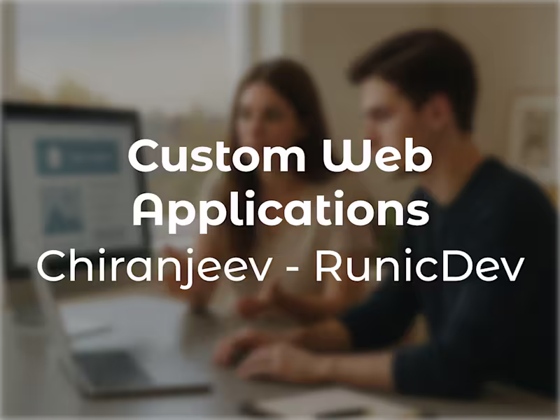 Cover image for Custom Website Development