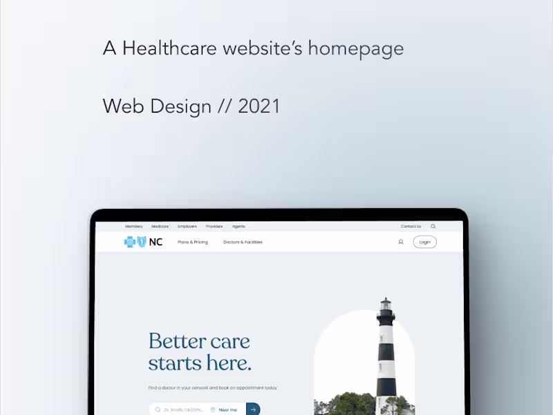 Cover image for Landing Page Design for storytelling