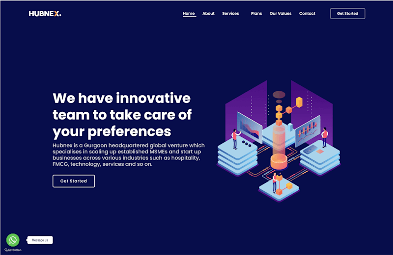 Cover image for IT agency website redesign