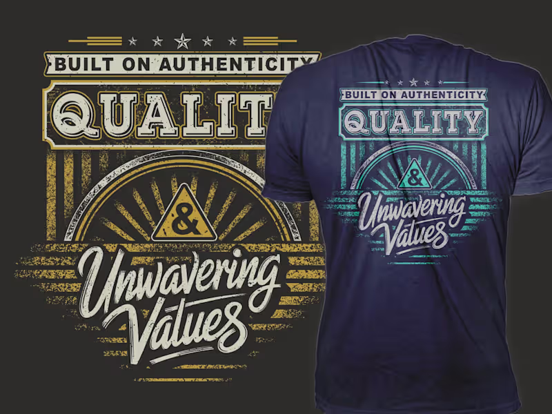 Cover image for Vintage T-Shirt Design