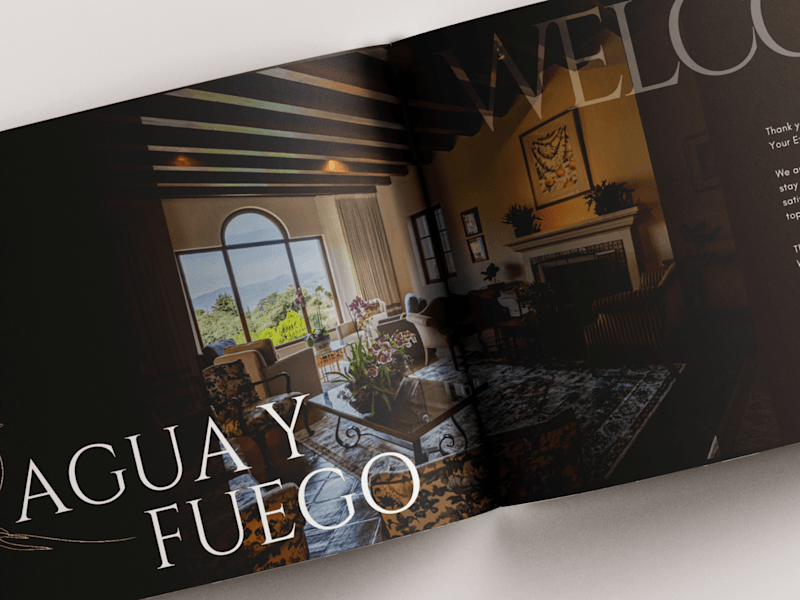 Cover image for Custom Welcome Book for Luxury Property
