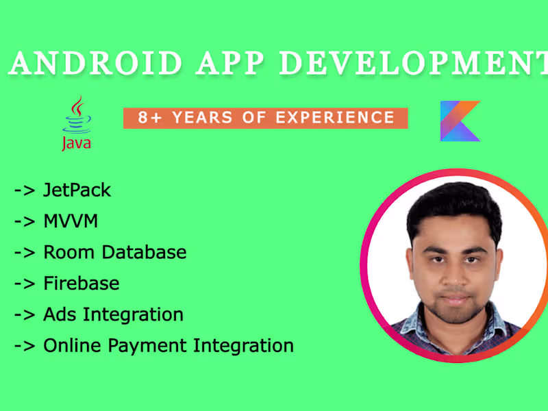 Cover image for Android App Development