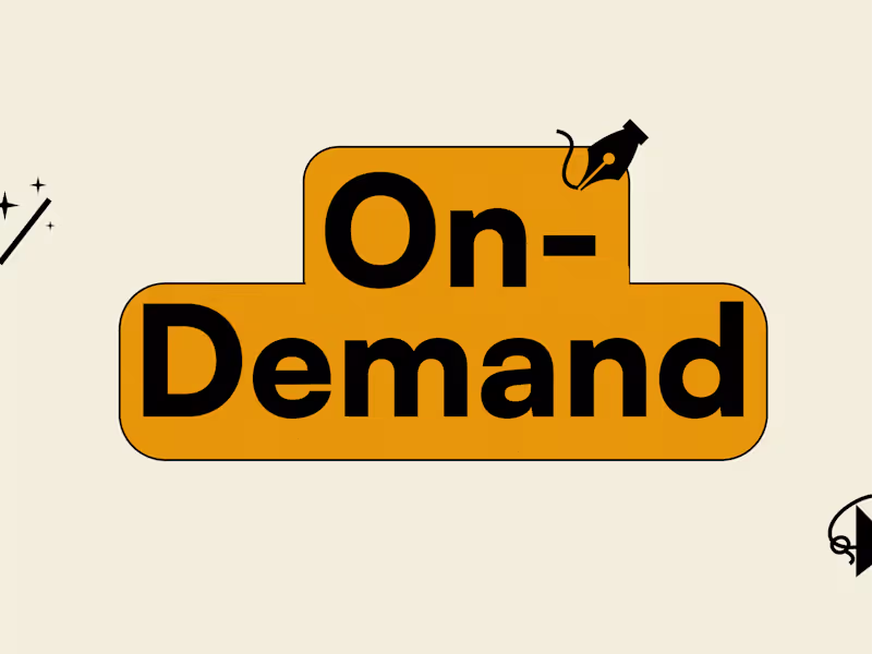 Cover image for On-Demand Design 