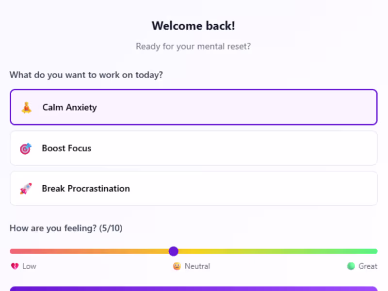 Cover image for AI-Driven Mental Exercise Platform Development