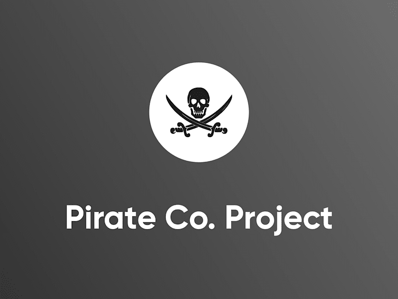 Cover image for Pirate Co e-commerce website
