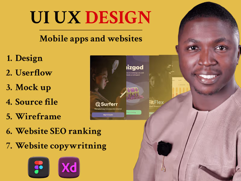 Cover image for I will design or redesign a beautiful website on Figma