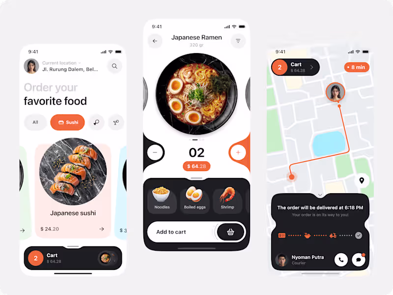Cover image for Food Delivery - Mobile App
