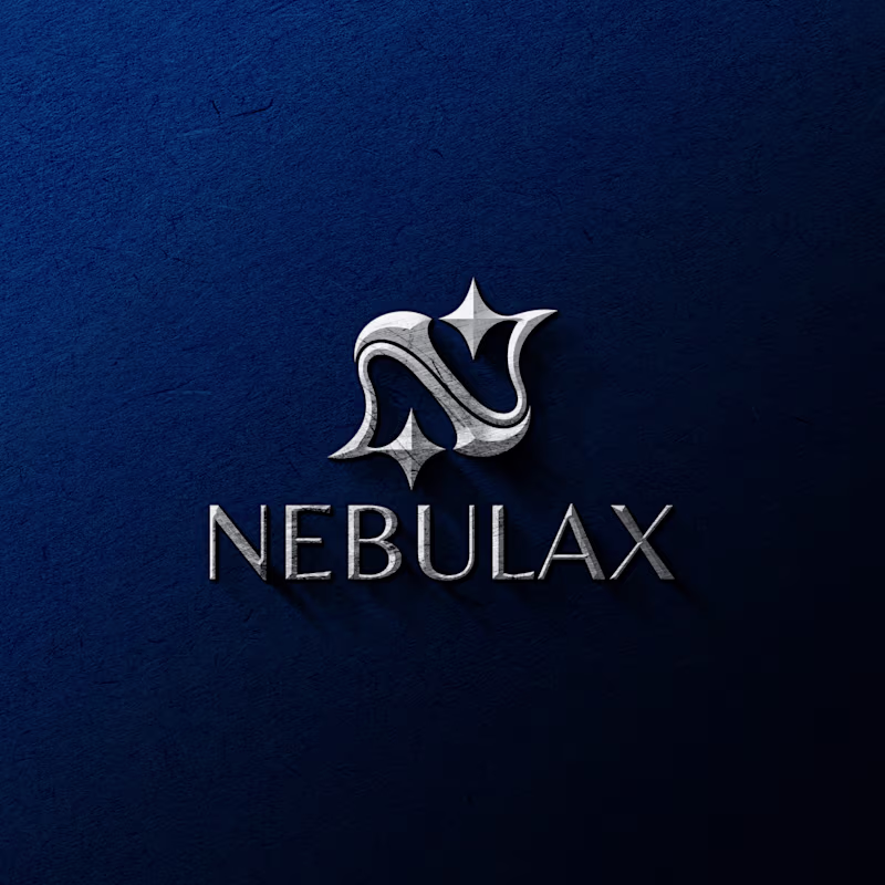 Cover image for N+Star Luxury Monogram Logo Concept :: Behance