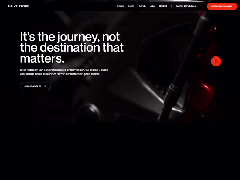 Cover image for Home - E-bike Store