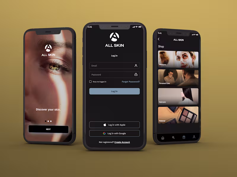 Cover image for I will design mobile app using Figma