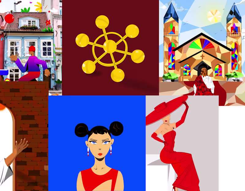 Cover image for Create 2d flat illustration