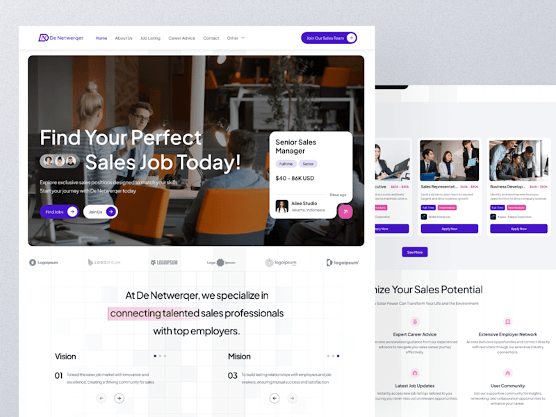 Cover image for Website Design De Netwerqer