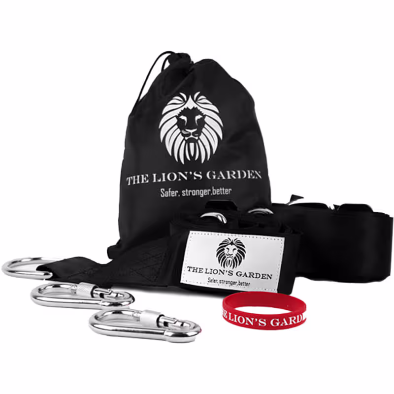 Cover image for The Lion's Garden Tree Swing Straps