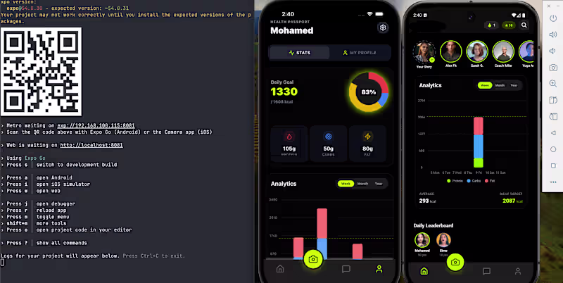 Cover image for Sneak peek at my latest project 🫣 Currently building a smar...
