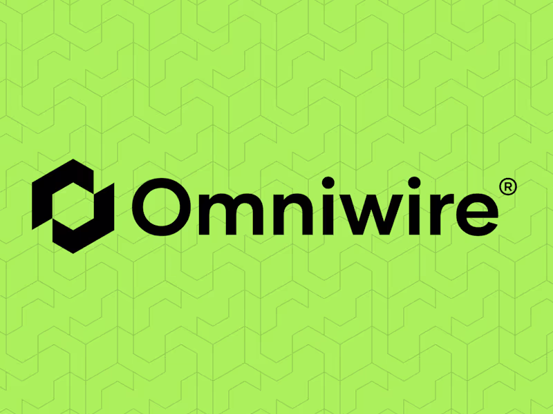 Cover image for Website & Mobile UX for Omniwire