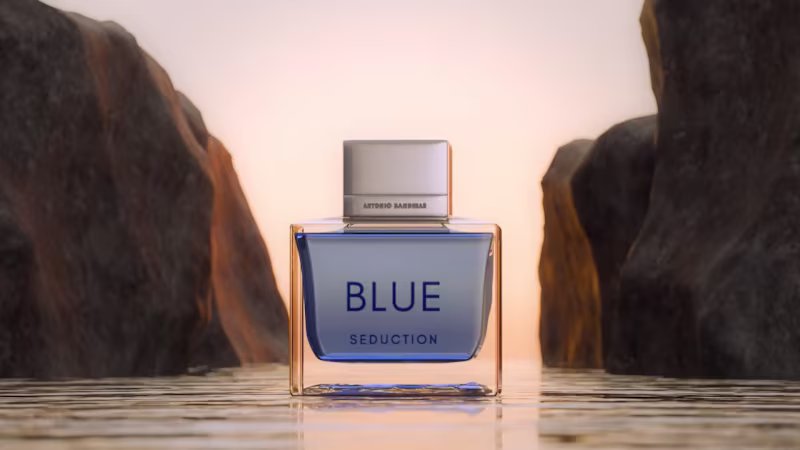 Cover image for Antonio Banderas Blue Seduction 3D Animation