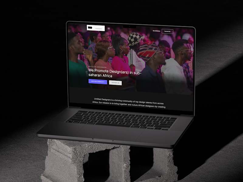 Cover image for UD Website: Figma to Framer Landing Page Design and Development