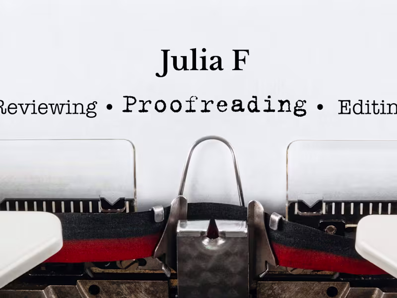 Cover image for Expert Editing and Proofreading to Your Desired Specifications