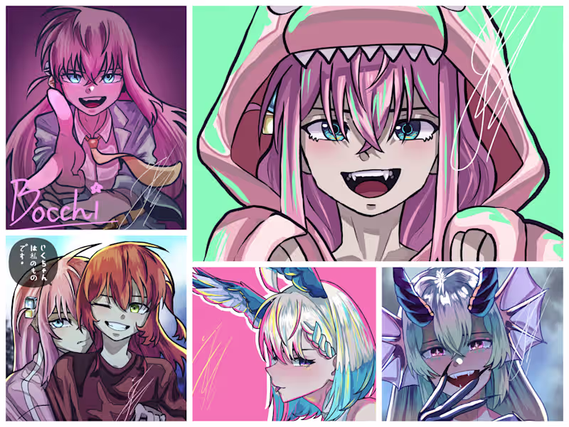 Cover image for Anime and Manga Artwork