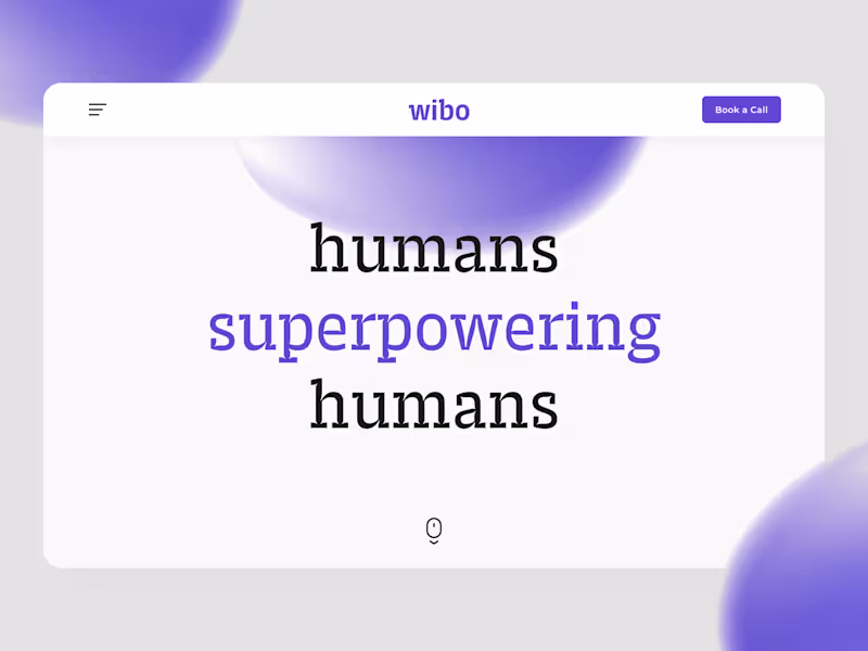 Cover image for WIBO - Humans Superpowering Humans
