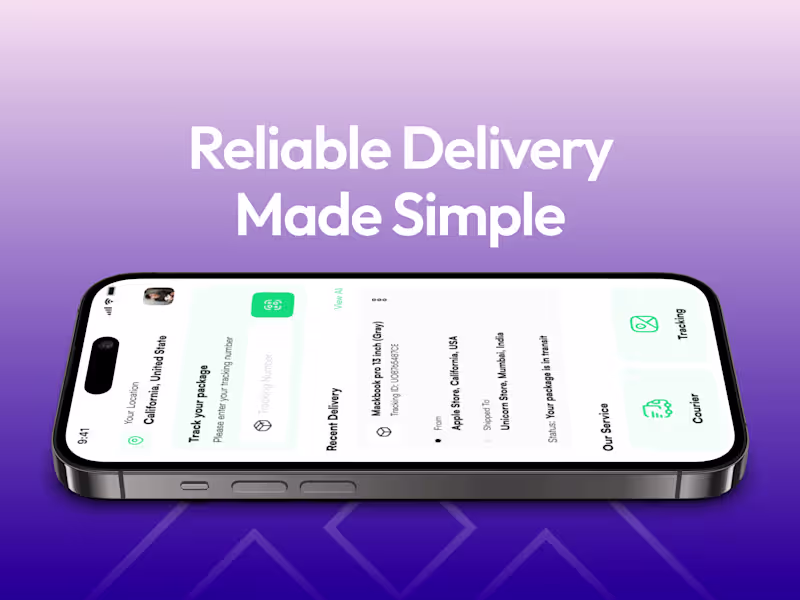 Cover image for Parceliq Logistics Management App UI Design