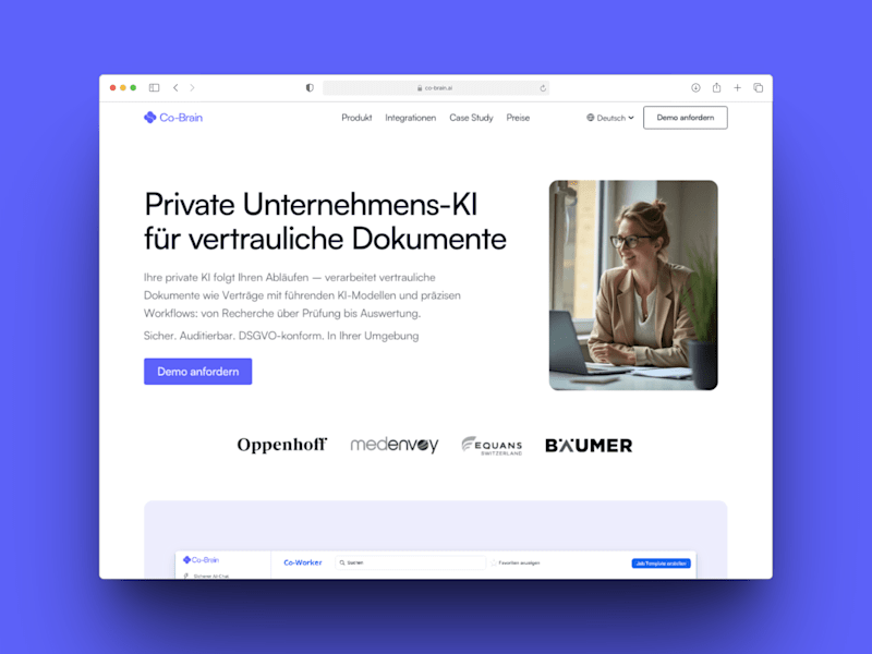 Cover image for Multi-Locale Framer Site for German AI Startup