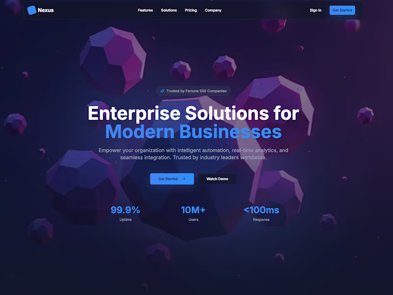 Cover image for Build a Modern Landing Page (Next.js + Tailwind CSS + Vercel)