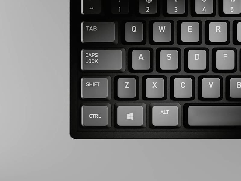 Cover image for Wireless Keyboard 3D Visualization & Animation | Blender