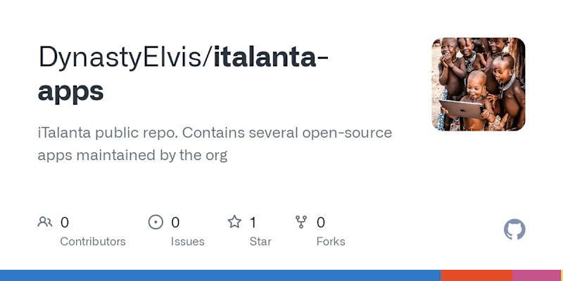 Cover image for DynastyElvis/italanta-apps