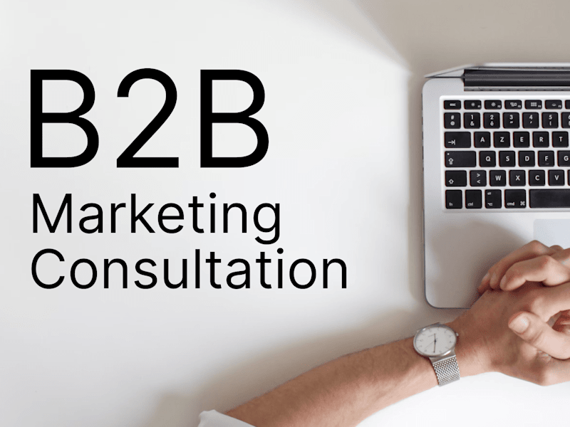 Cover image for B2B Marketing Consultation with an Expert (60 mins)